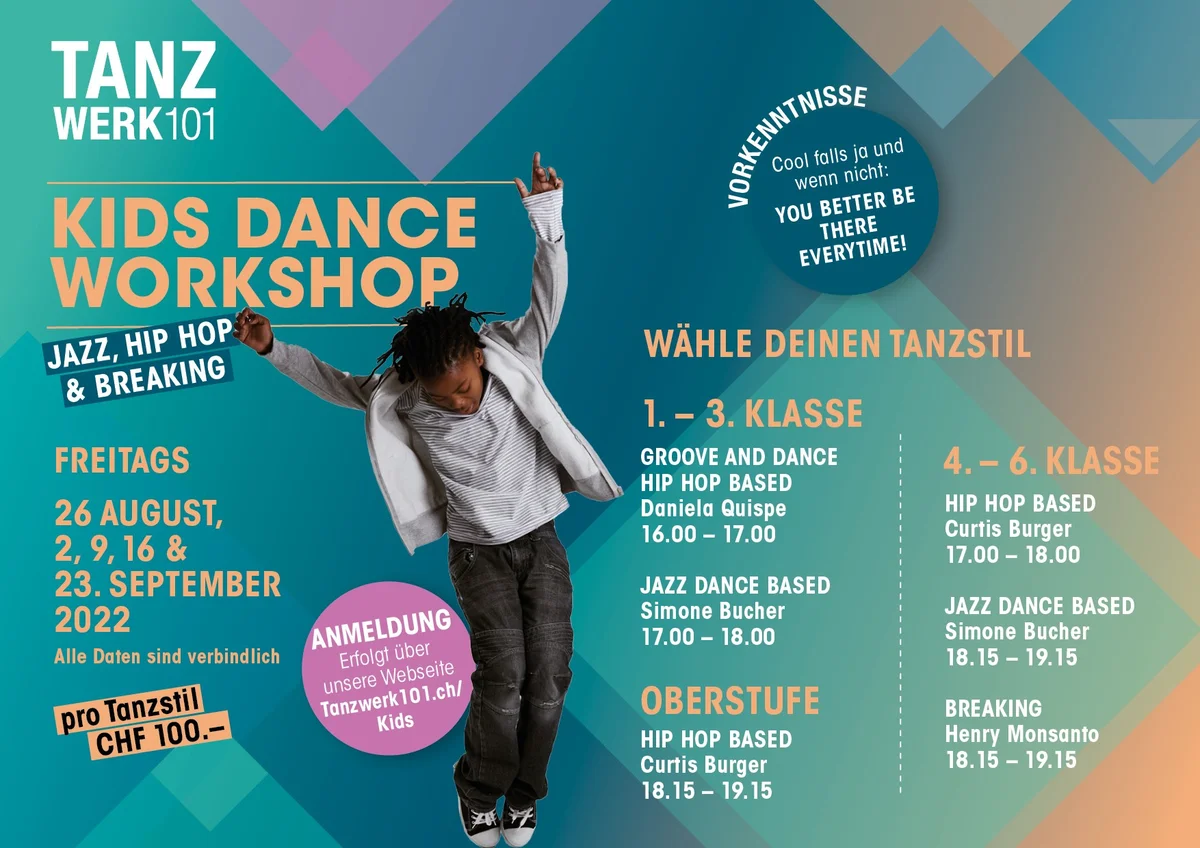 Kids Dance Workshop herbst 22 quer
