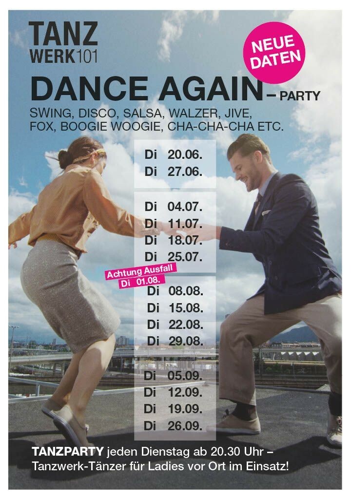 Dance Again Daten Sommer/Herbst 2023