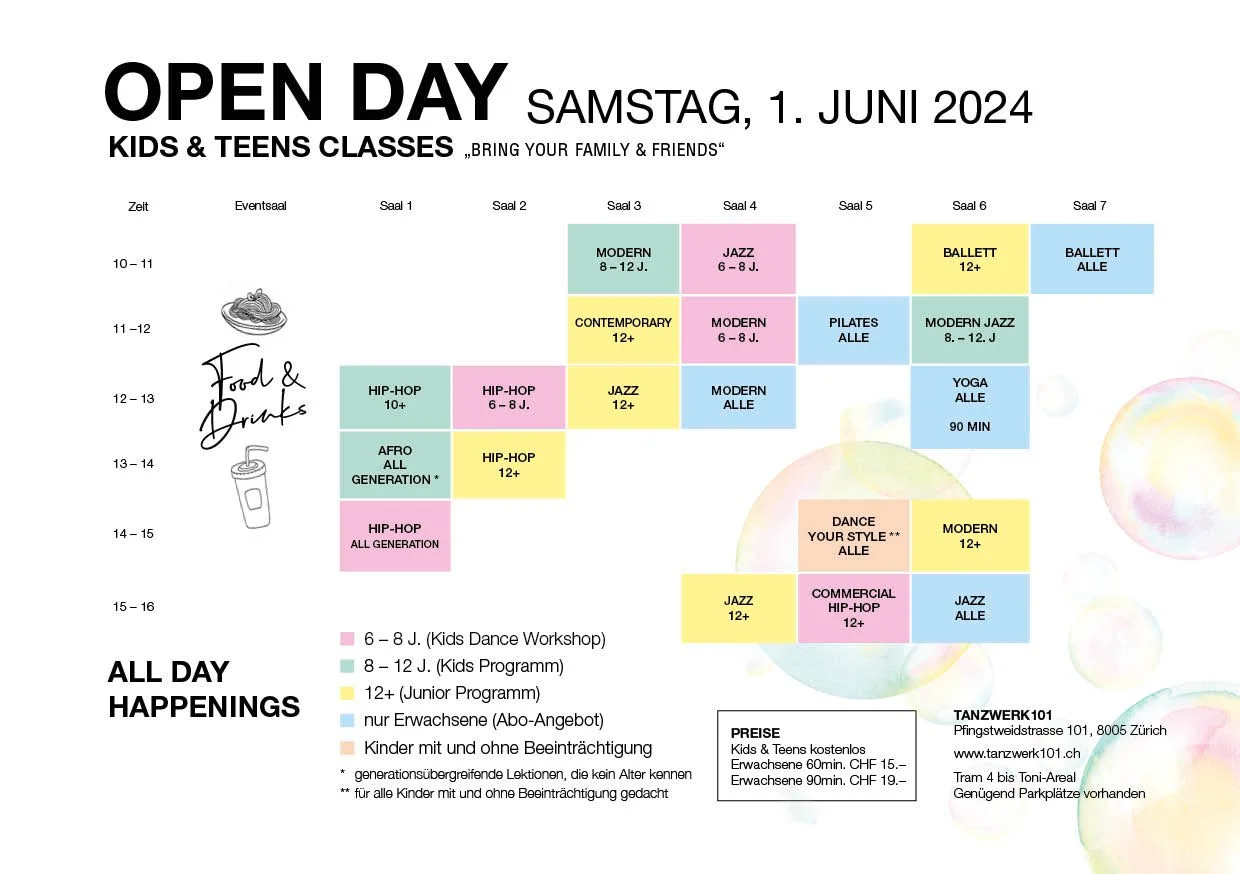 stundenplan open day